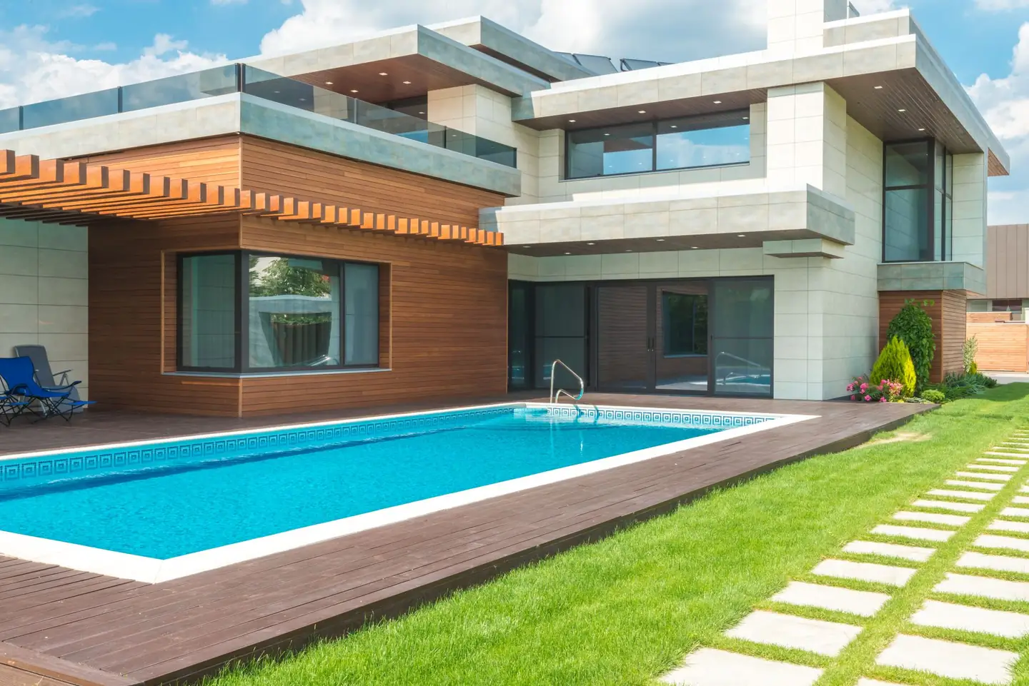 Swimming pool built in Woodville, NSW